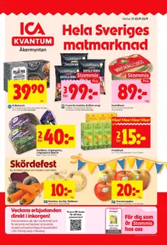 Förhandsgranska reklamblad Hässelby från butik ICA Kvantum gäller från 15/09/2025