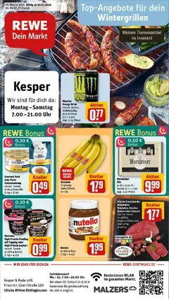 Vorschau von dem Prospekt des Geschäftes Rewe, gültig ab dem 10.11.2025
