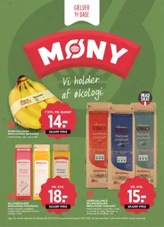 Eksempel på tilbudsavis ØKO fra butik Meny gyldig fra 08/08/2025