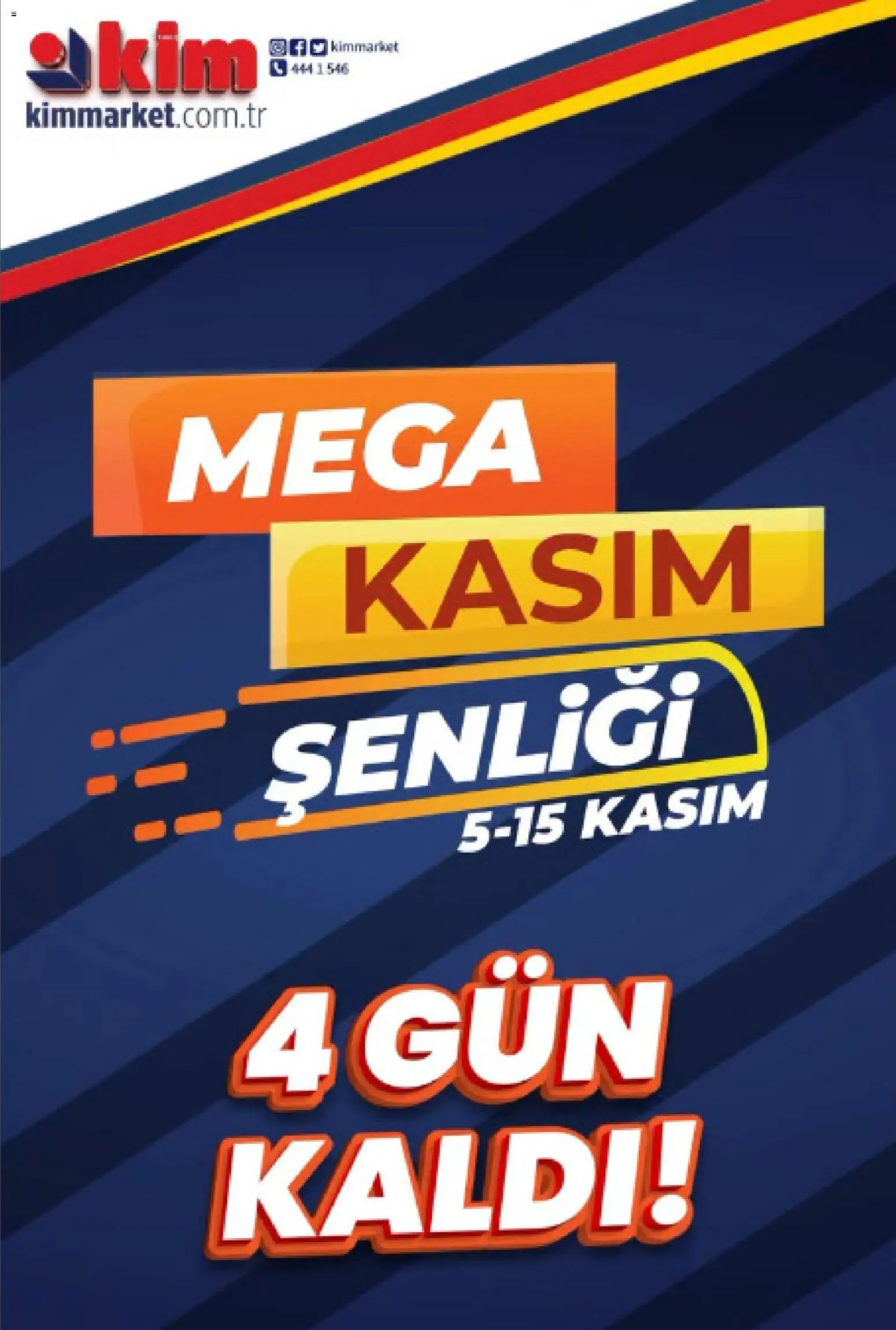 Kim Market Black Friday - Duyuru 01.11.2025 - Broşürünün önizlemesi