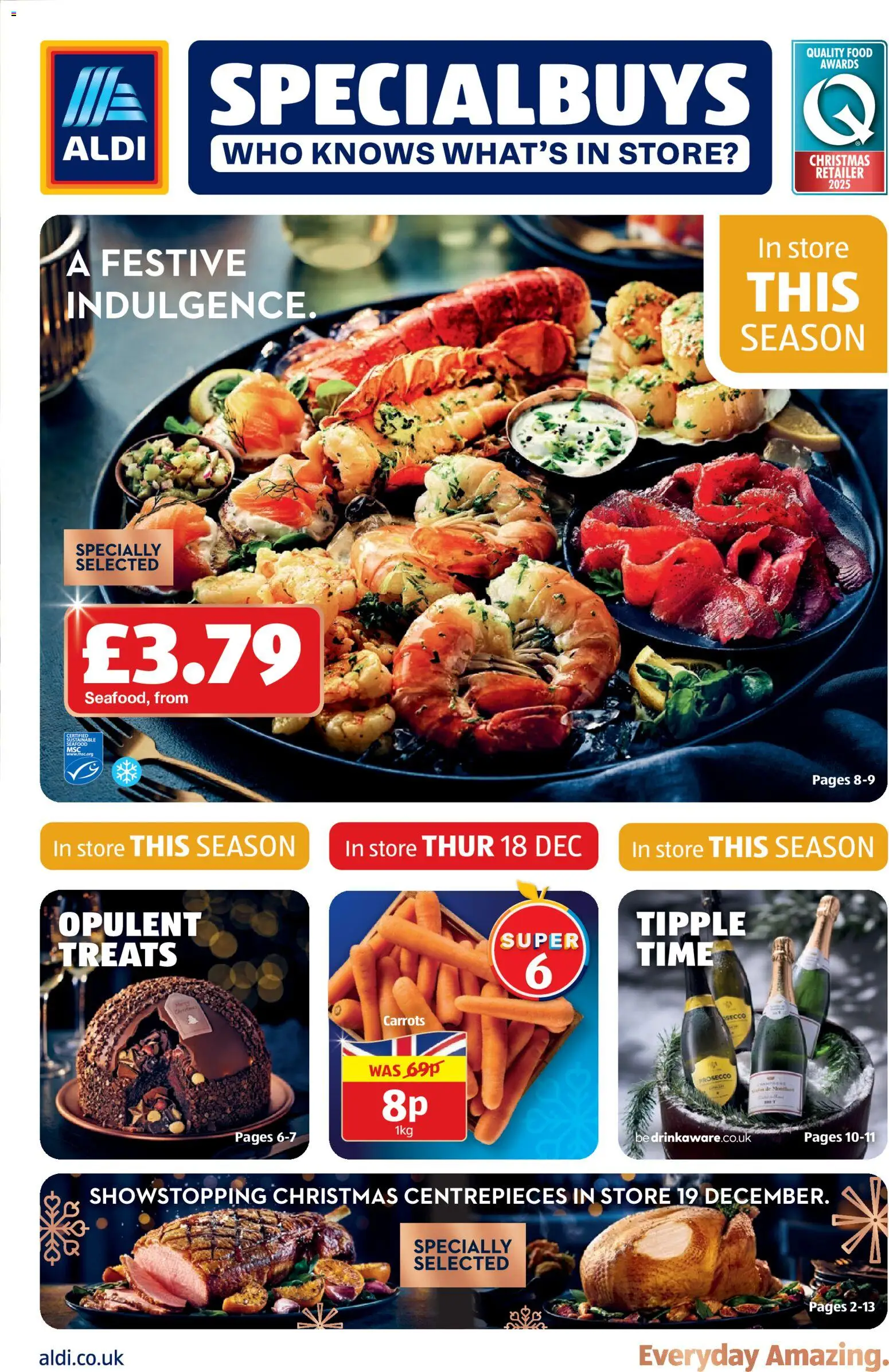 Preview of Aldi Weekly offers UK Specialbuys valid from 18/12/2025