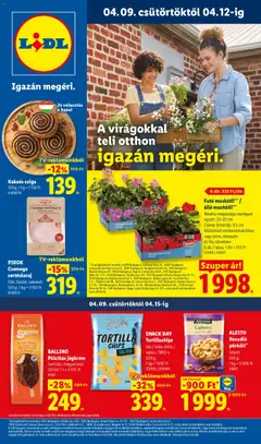 Lidl - Lidl akciós újság megtekintése, amely érvényes 2026.04.09.-től