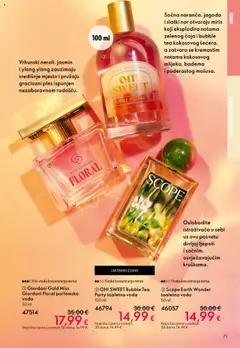 Pregled letka Katalog 14 trgovine Oriflame vrijedi od 08.10.2025 | Stranica: 71