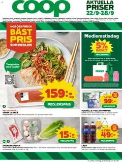 Förhandsgranska reklamblad Anderstorp från butik Coop gäller från 22/09/2025