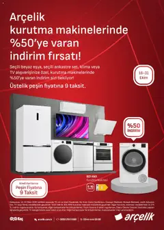 Arçelik İklimlendirme Kataloğu 16.10.2025 - Broşürünün önizlemesi