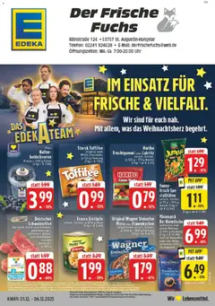 Vorschau von dem Prospekt des Geschäftes Edeka, gültig ab dem 01.12.2025