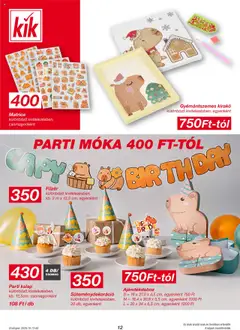 Kik - Akciós újság Kik megtekintése, amely érvényes 2025.10.13.-től | Oldal: 12