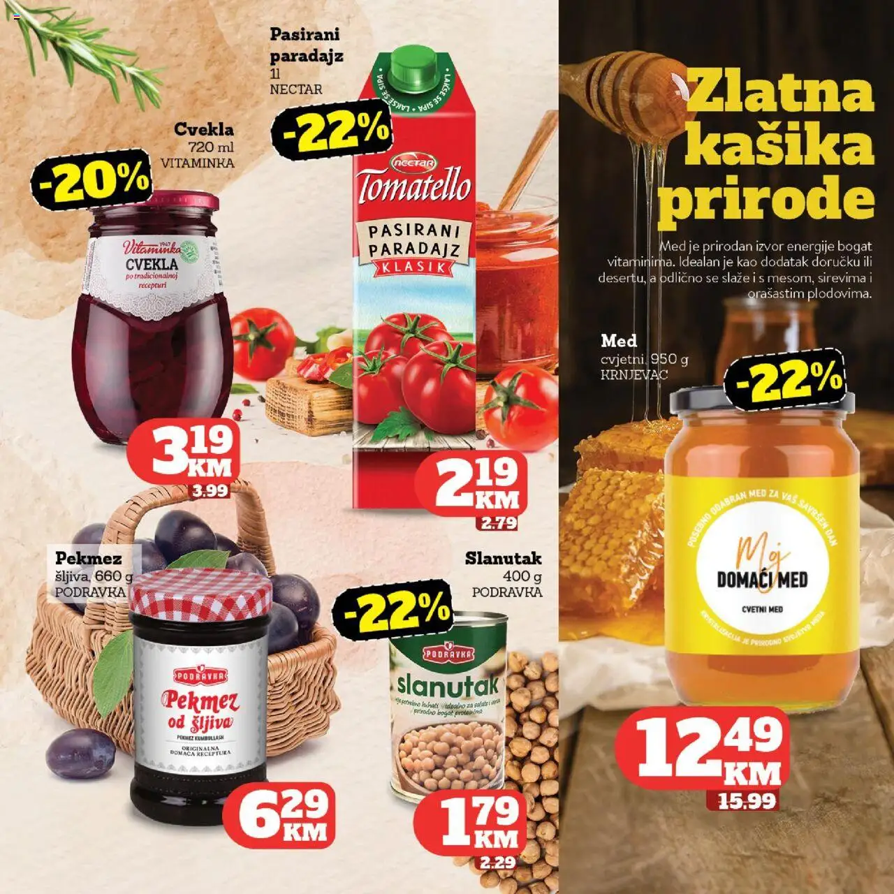 Pregled letka Katalog trgovine mojMarket vrijedi od 2025.10.15