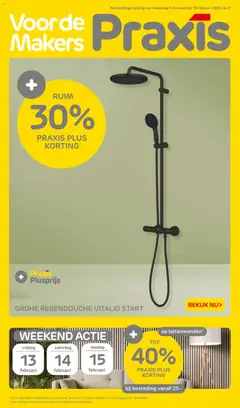 Voorbeeld van Folder van winkel Praxis geldig vanaf 09-02-2026
