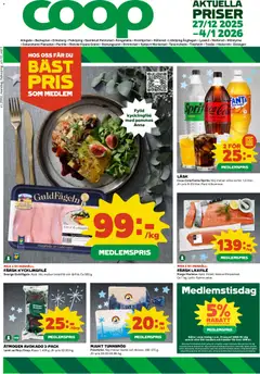 Förhandsgranska reklamblad Aktuella reklamblad Coop från butik Coop gäller från 29/12/2025