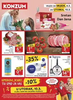 Pregled letka Konzum Katalog trgovine Konzum vrijedi od 04.03.2026