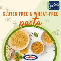 Προεπισκόπηση φυλλαδίου Gluten free pasta από το κατάστημα Lysiotis σε ισχύ από 21/10/2025