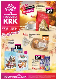 Pregled letka Katalog trgovine Trgovina Krk vrijedi od 17.11.2025