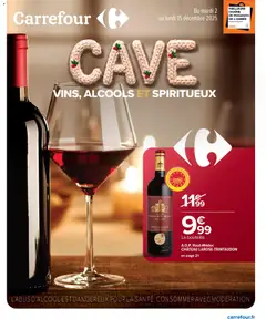 Prévisualisation de Catalogue Cave: vins, alcools et spiritueux du magasin Carrefour formulaire valide 02/12/2025