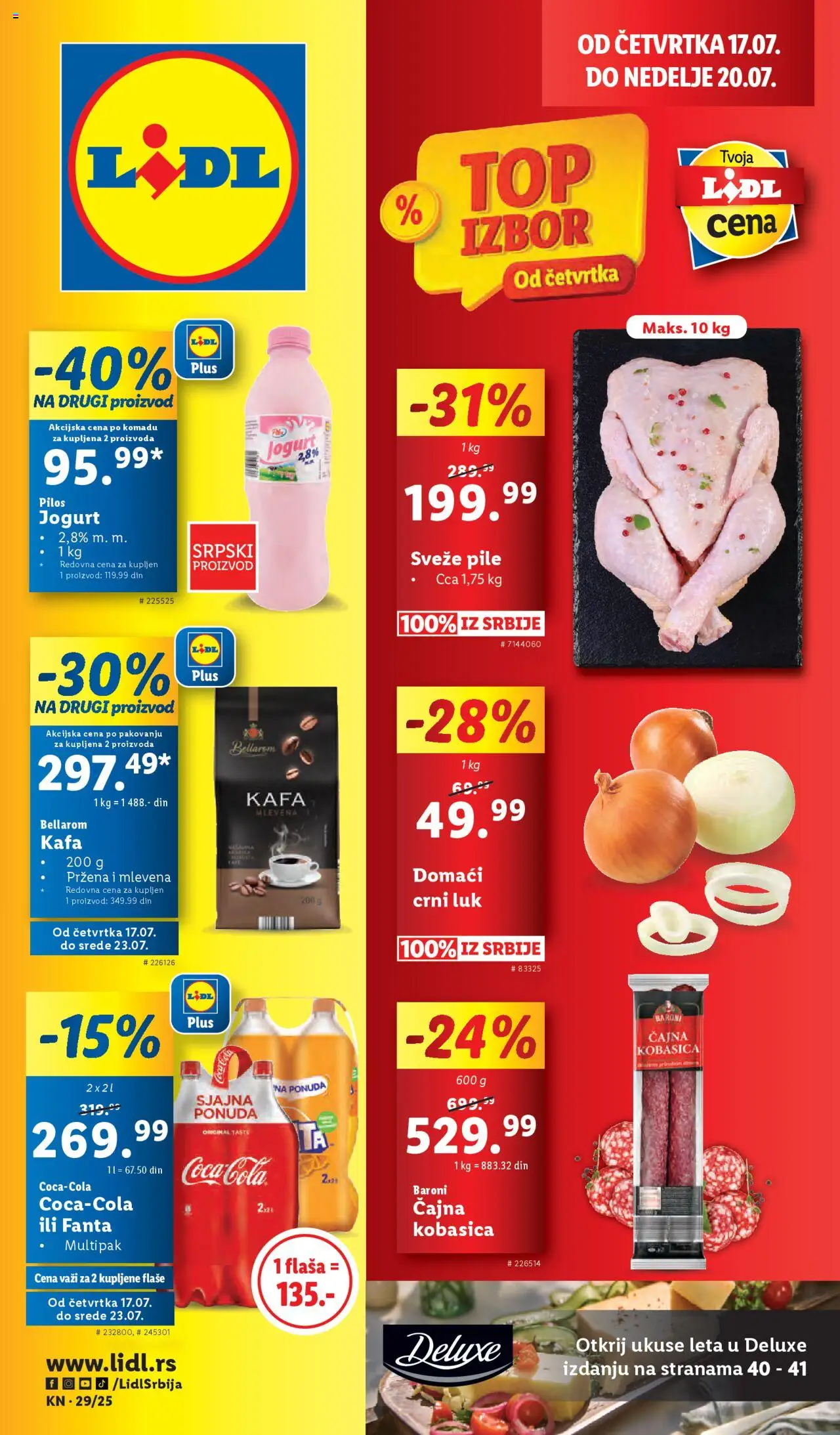 Lidl katalog važi od 17.07.2025 - stranica 1