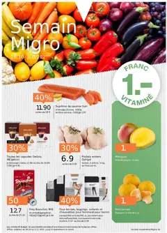Vorschau des Merkblatts Aktionen FR vom Shop Migros gültig von 28.10.2025 bis 03.11.2025