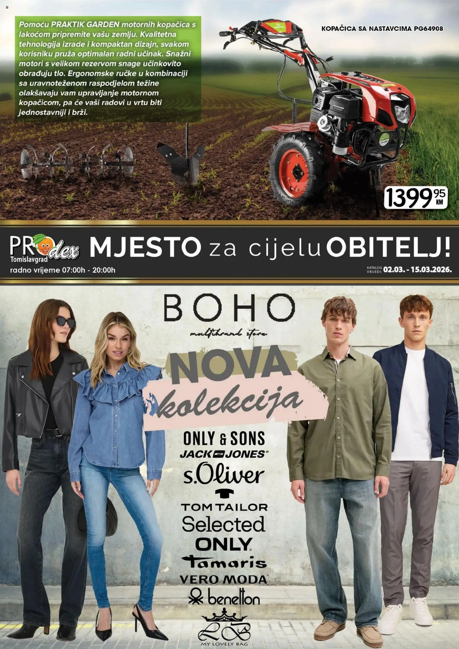 Pregled letka Prodex katalog trgovine Prodex vrijedi od 02.03.2026