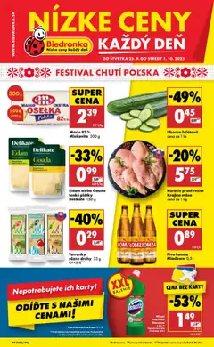 Náhľad Biedronka letáku platného od 25.09.2025