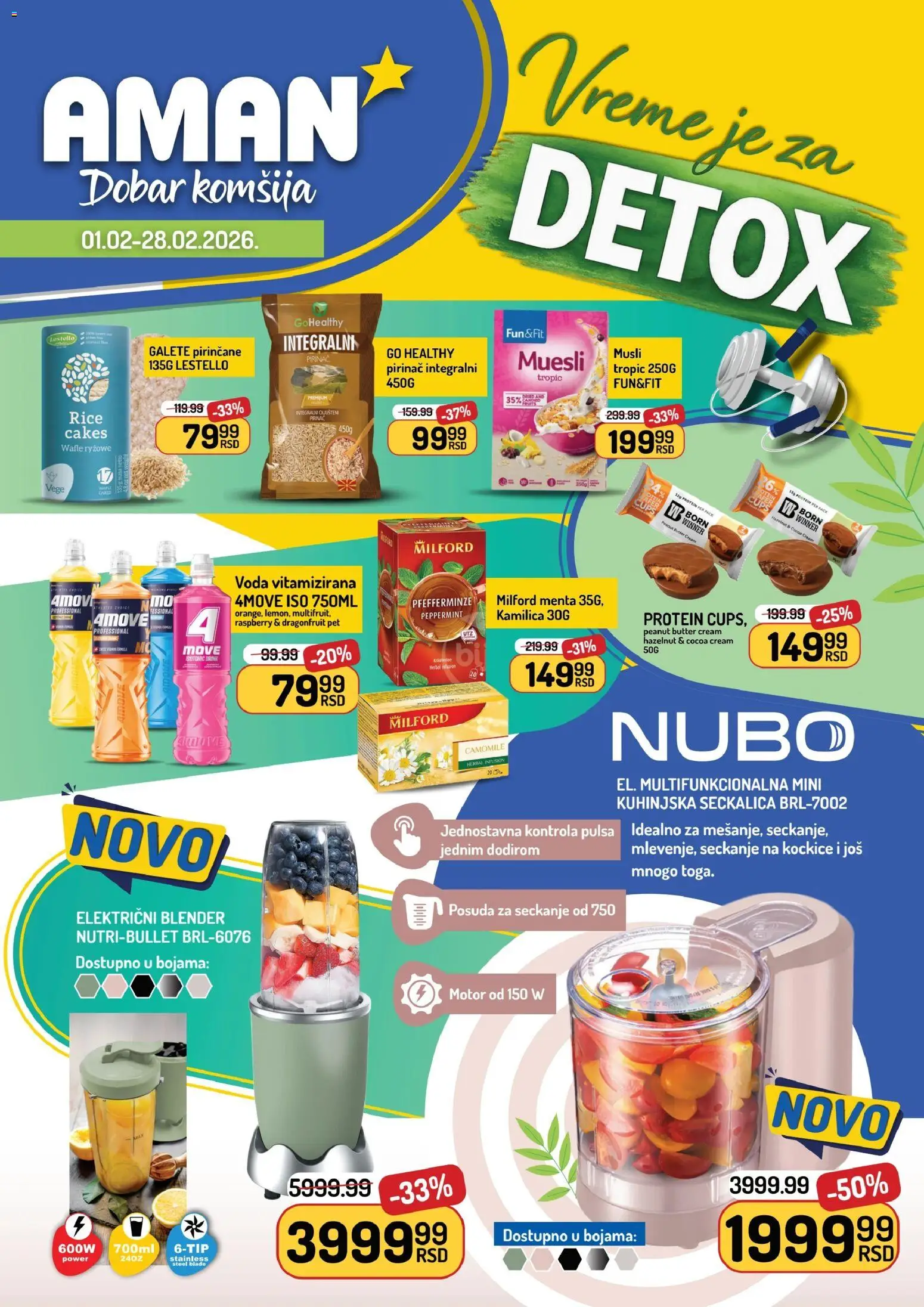 Pregled Aman kataloga - važi od 01.02.2026