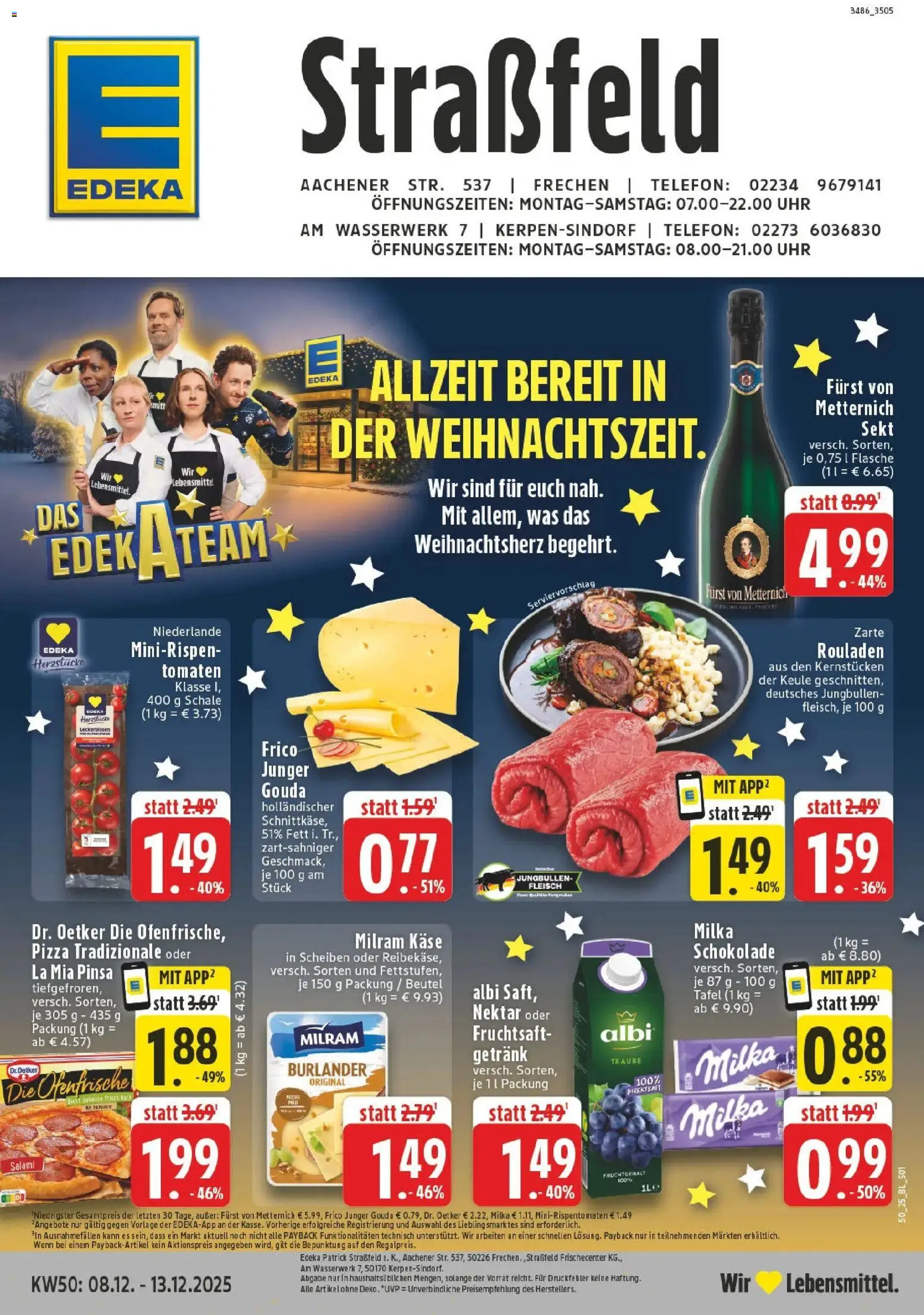 Vorschau von dem Prospekt des Geschäftes Edeka, gültig ab dem 07.12.2025