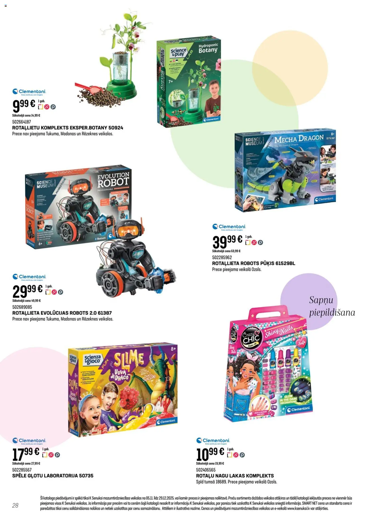 Skatīt K-Senukai akciju bukletu, derīgs no 2025.11.05