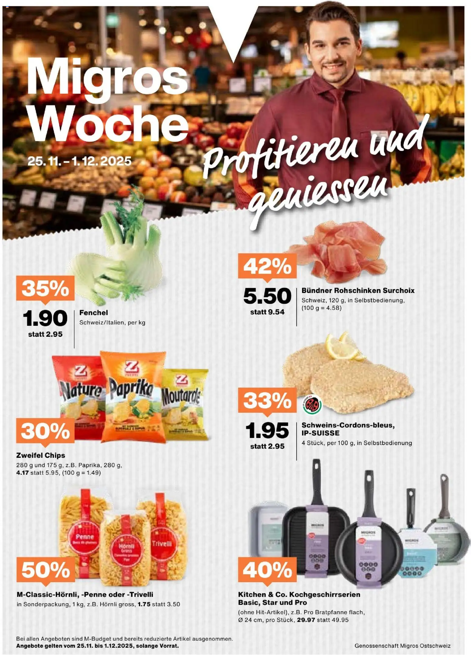 Vorschau des Merkblatts Black Friday vom Shop Migros gültig von 25.11.2025 bis 01.12.2025