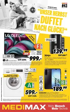 Vorschau von dem Prospekt des Geschäftes Medimax, gültig ab dem 16.10.2025
