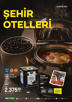 Metro Metro - Şehir Otelleri 01.04.2026 - Broşürünün önizlemesi