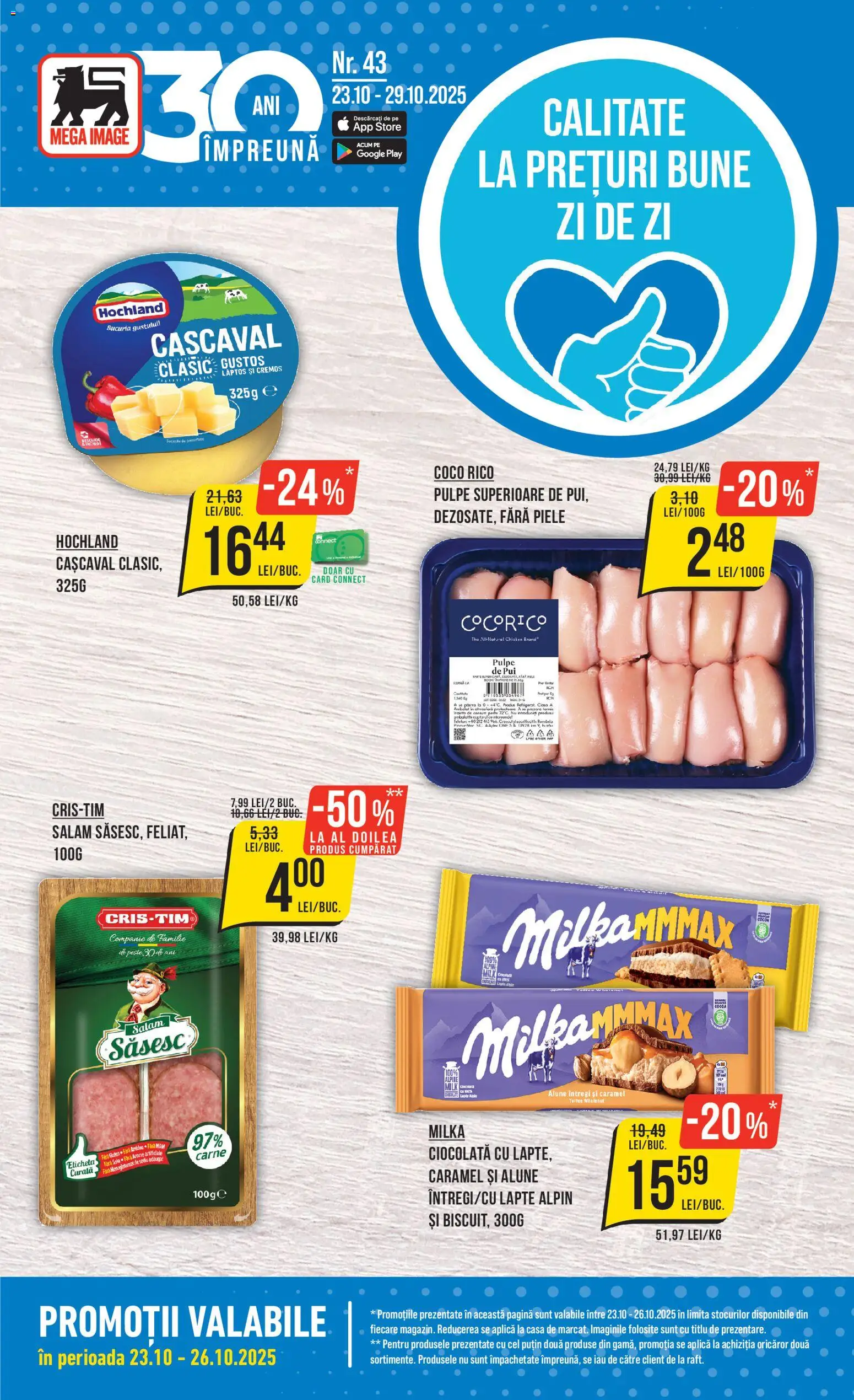 Catalog Mega Image online 23.10.2025 - Revista nou - Pagină 1