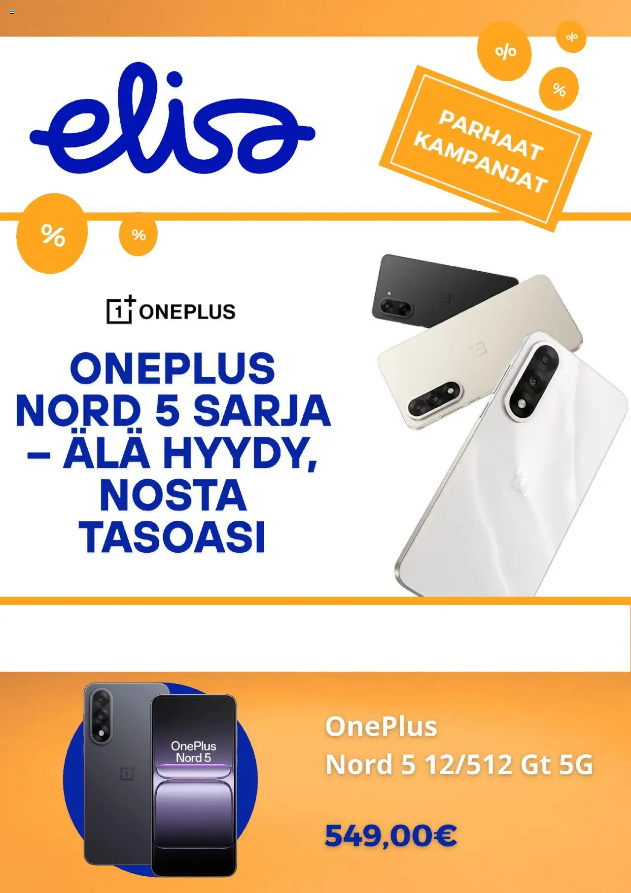 Elisa-kaupan Tarjoukset voimassa 18/07/2025 - Sivulla 1