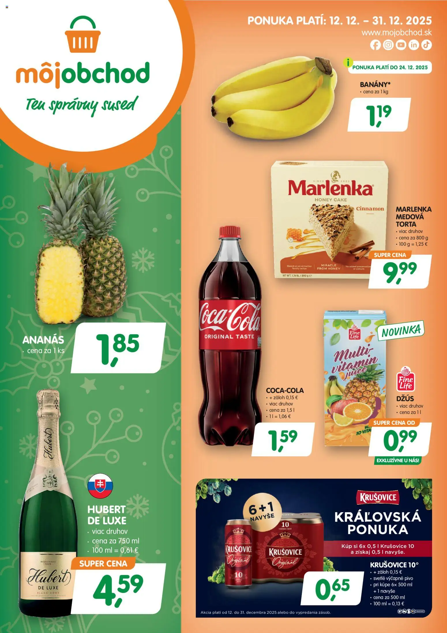 Náhľad Môj obchod letáku platného od 12.12.2025