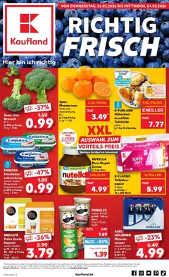 Vorschau von dem Prospekt des Geschäftes Kaufland, gültig ab dem 26.02.2026