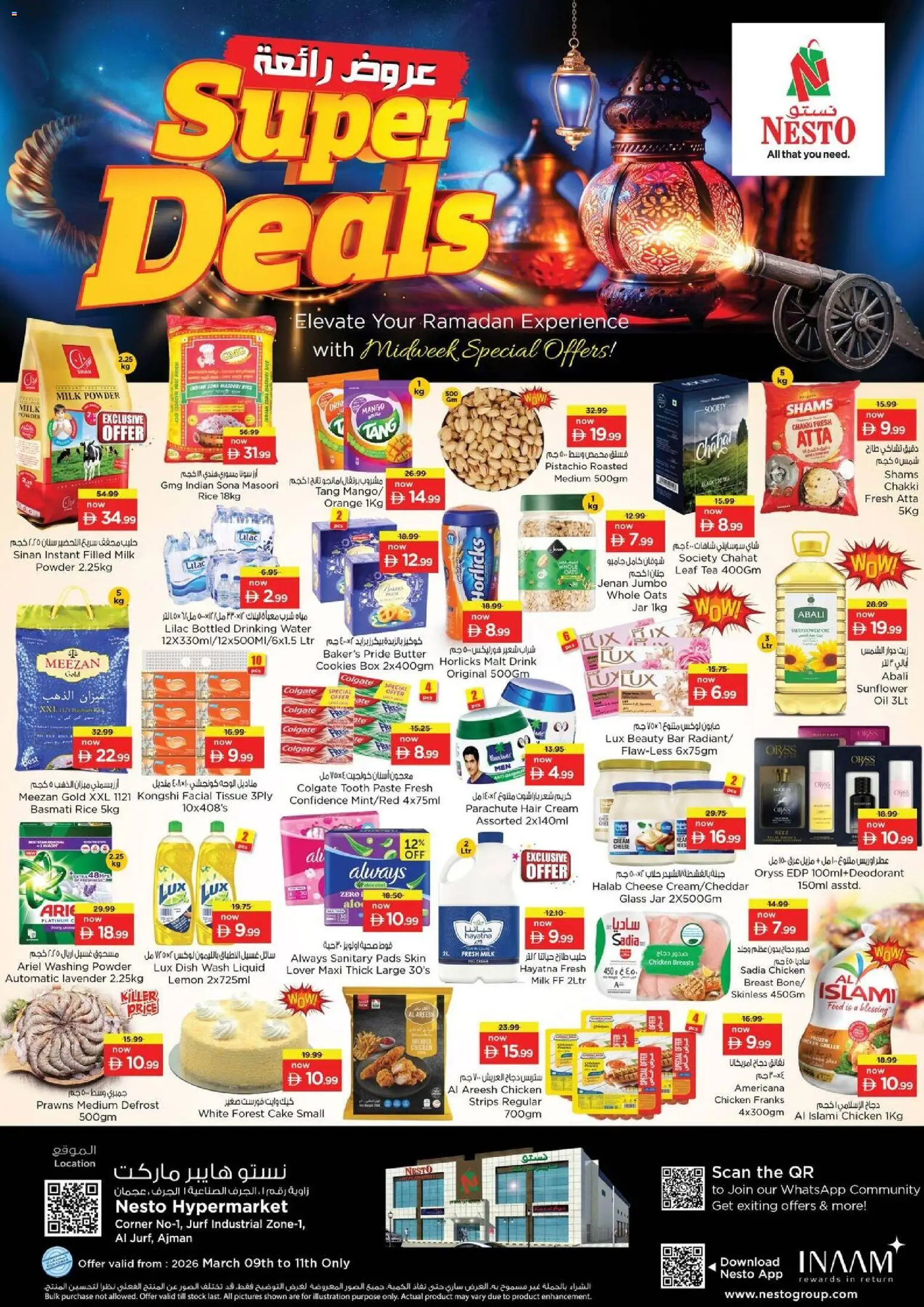 Preview of the catalogue Offers orner No-1, Jurf Industrial Zone-1 of store Nesto valid from 9 Mar, 2026