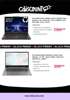 Prévisualisation de Black Friday du magasin Cdiscount formulaire valide 04/11/2025 | Page: 2