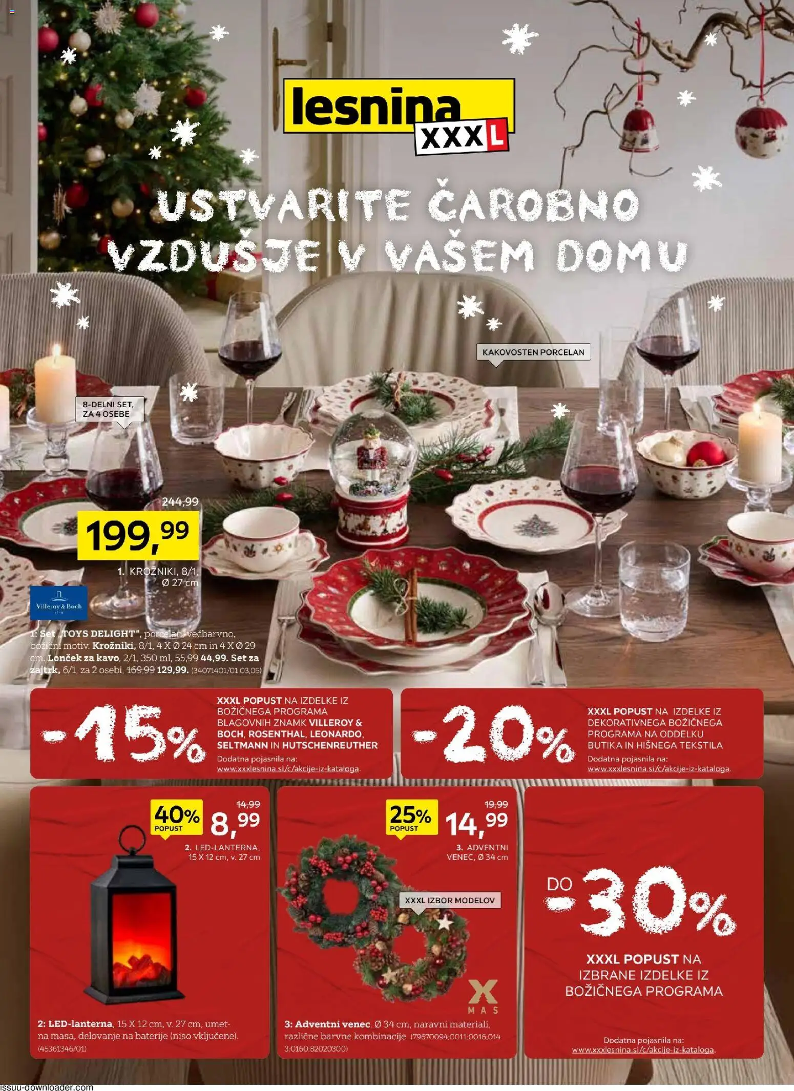 Predogled kataloga iz trgovine XXXL Lesnina veljaven od 04.11.2025