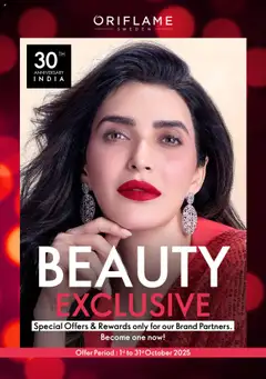 Preview of leaflet Catalogue SAP offers october from store Oriflame is valid from 01/10/2025