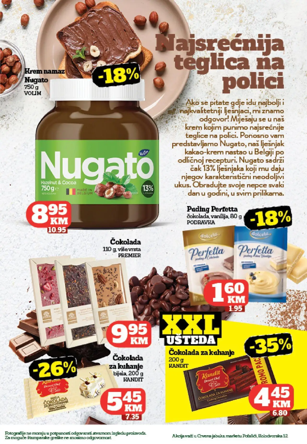 Pregled letka Katalog trgovine Crvena jabuka vrijedi od 2025.10.15