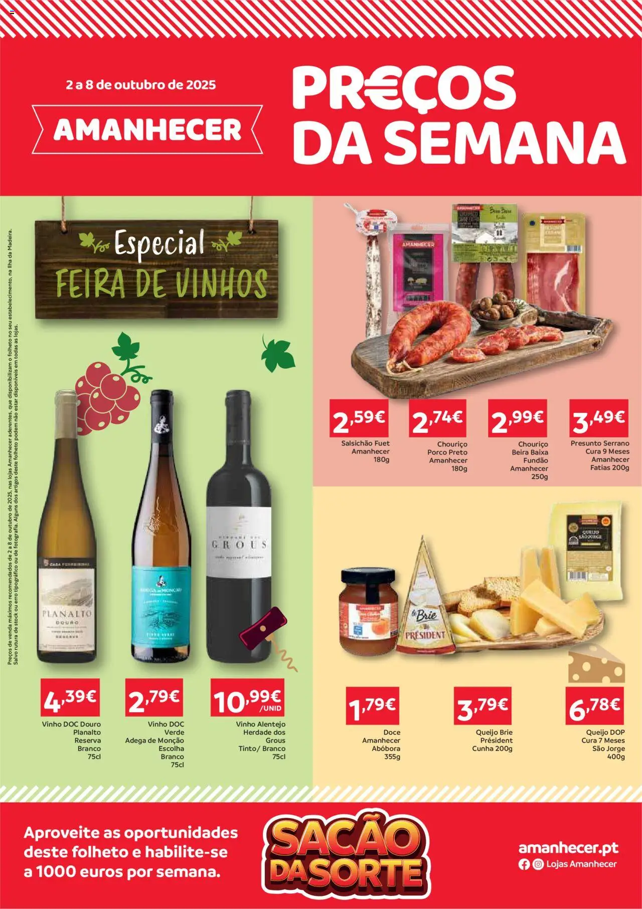 Amanhecer Folheto de 02/10/2025 - catálogo esta semana - página 1