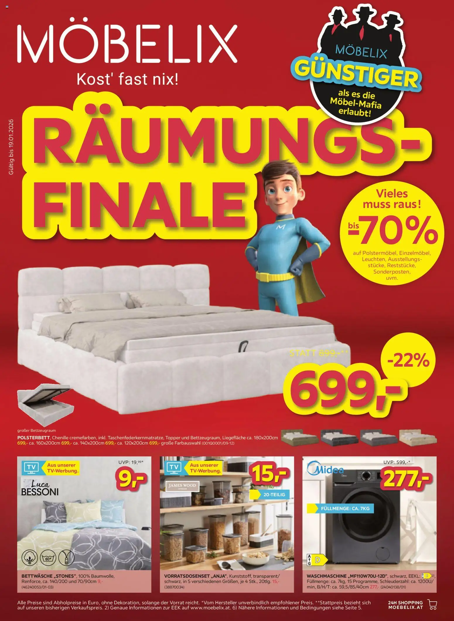 Vorschau der Angebote: Möbelix Angebote gültig ab 13.01.2026