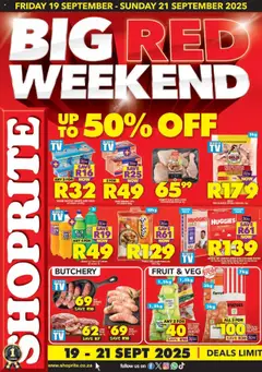 Preview of Shoprite flyer valid from 19/09/2025