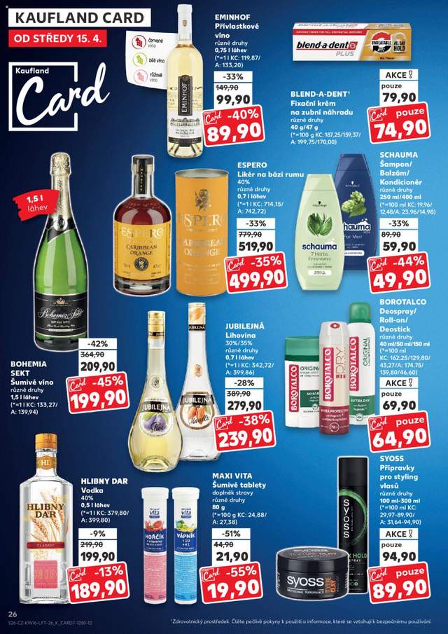 Nový Kaufland leták od 15.04.