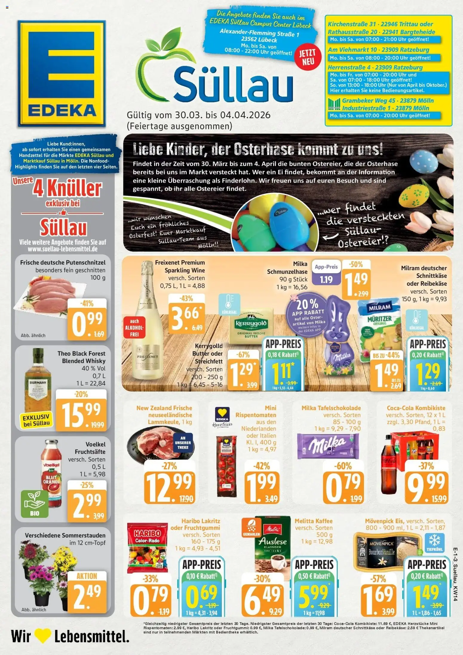 Vorschau von dem Prospekt des Geschäftes Edeka, gültig ab dem 30.03.2026
