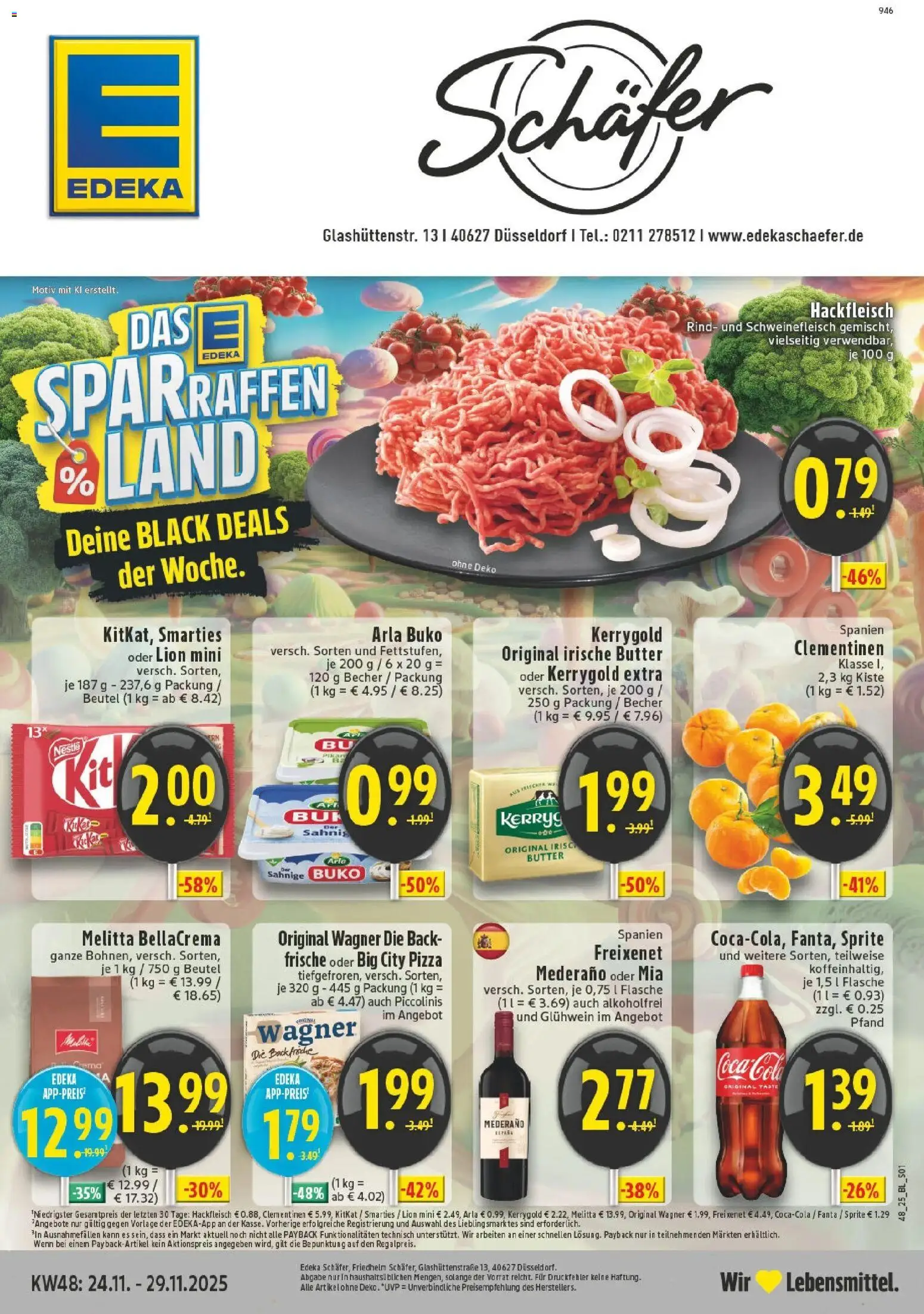 Vorschau von dem Prospekt des Geschäftes Edeka, gültig ab dem 23.11.2025