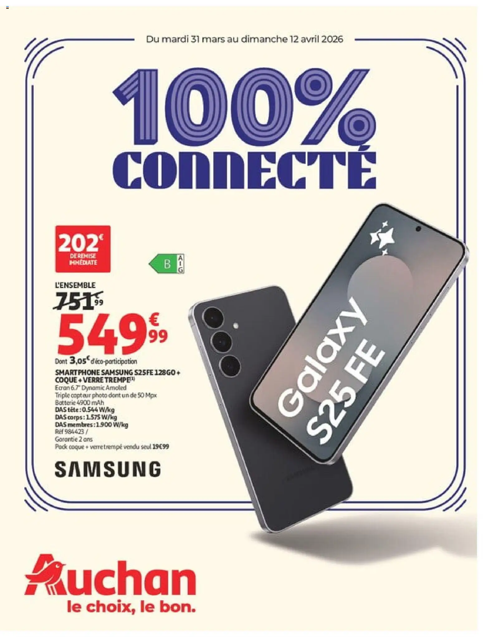 Prévisualisation de Auchan - High-tech & téléphonie du magasin Auchan formulaire valide 31/03/2026