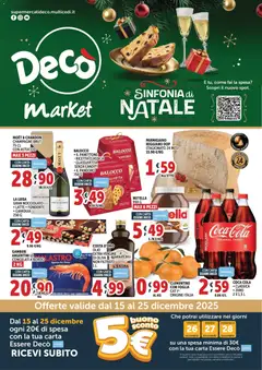 Anteprima dell'opuscolo Volantino Market - Roma dal negozio Decò valido da 15/12/2025