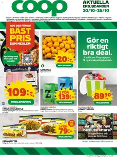 Förhandsgranska reklamblad Uddevalla från butik Coop gäller från 20/10/2025