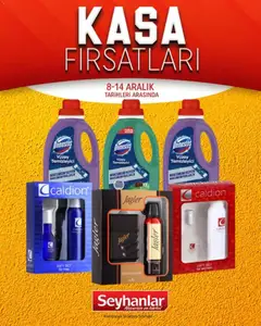Seyhanlar Market Kasa Fırsatları 08.12.2025 - Broşürünün önizlemesi