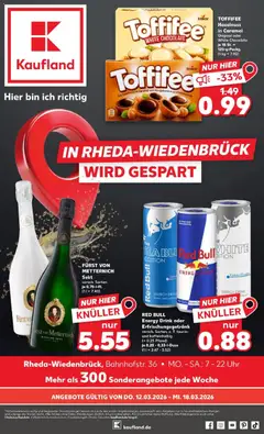 Vorschau von dem Prospekt des Geschäftes Kaufland, gültig ab dem 12.03.2026