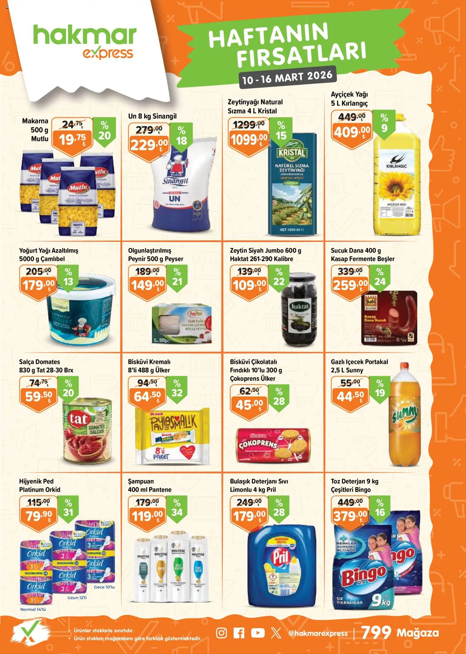 Hakmar Express Hakmar Express Katalog 10.03.2026 - Broşürünün önizlemesi