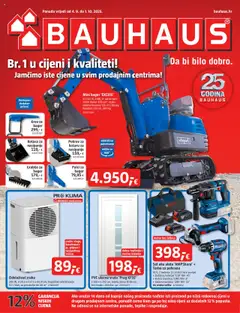 Pregled letka Katalog trgovine Bauhaus vrijedi od 04.09.2025